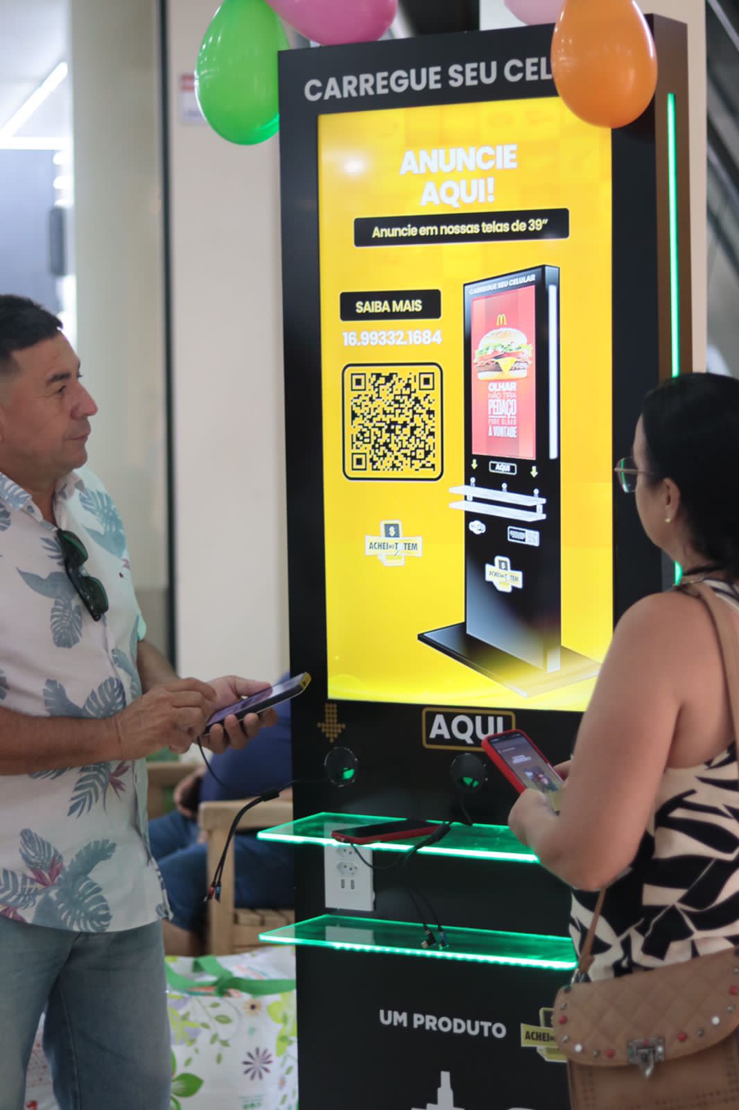 Achei no Totem | Publicidade em mídias alternativas